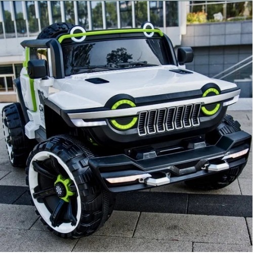 Автомобил на акумулатор - SAFARI JEEP white