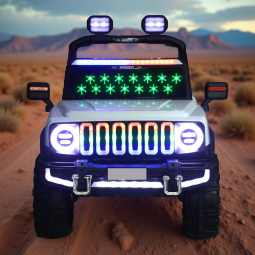 Автомобил на акумулатор - Savanna Runner white