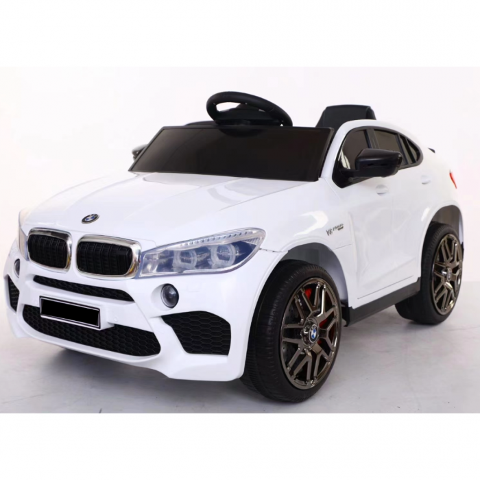 Автомобил на акумулатор - BMW X6M sport white 