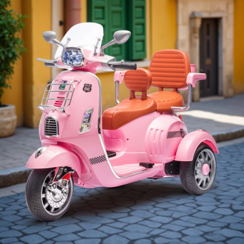 Мотор на акумулатор - Vespa Classic pink