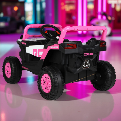 Автомобил на акумулатор UTV Rally pink