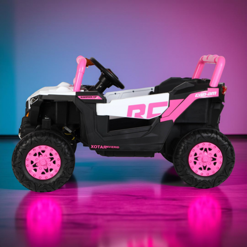 Автомобил на акумулатор UTV Rally pink