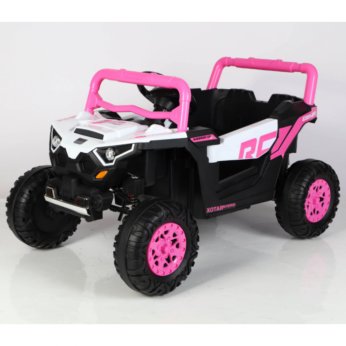 Автомобил на акумулатор UTV Rally pink