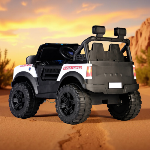 Автомобил на акумулатор - RAPTOR POLICE white