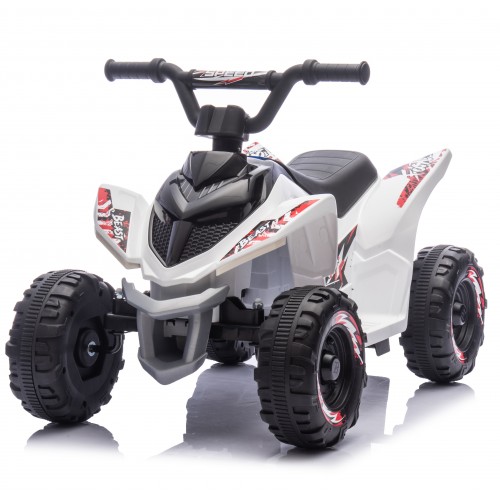 Мотор на акумулатор - THUNDER Kids ATV white