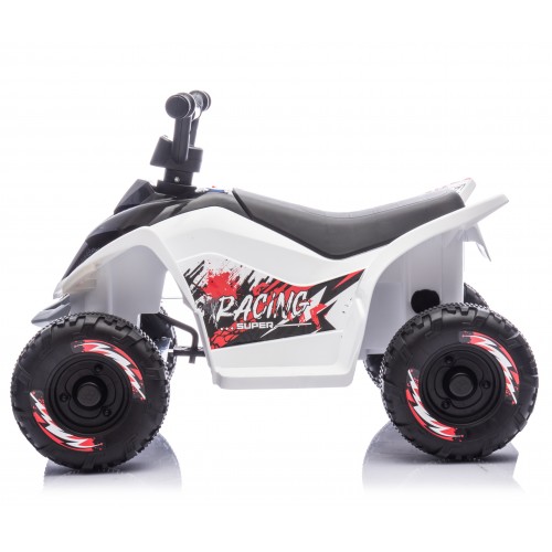 Мотор на акумулатор - THUNDER Kids ATV white