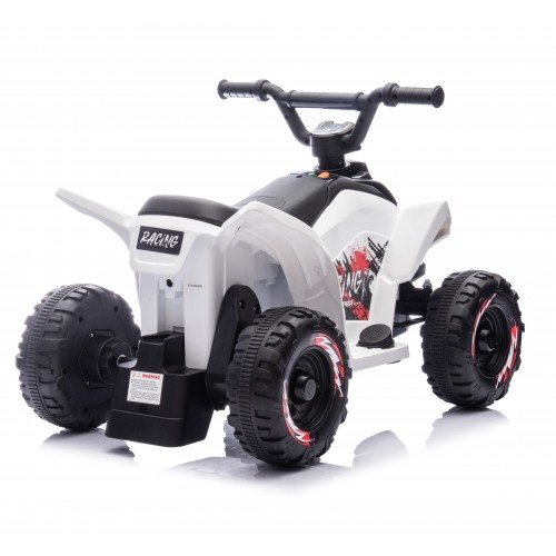 Мотор на акумулатор - THUNDER Kids ATV white