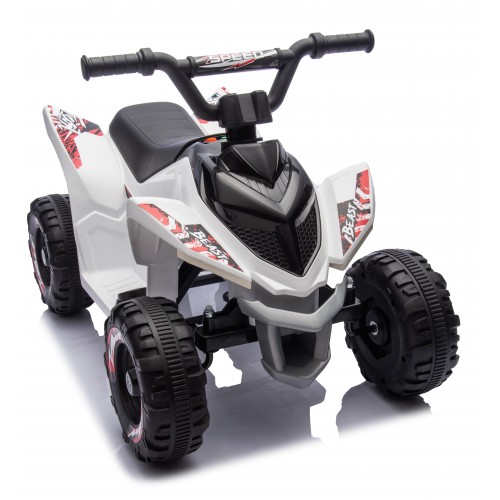 Мотор на акумулатор - THUNDER Kids ATV white