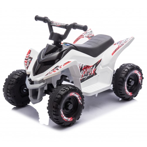 Мотор на акумулатор - THUNDER Kids ATV white