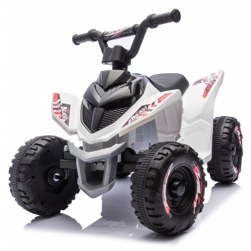 Мотор на акумулатор - THUNDER Kids ATV white