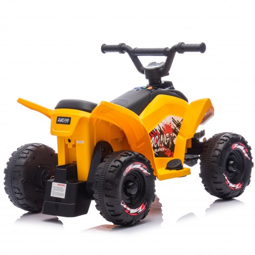 Мотор на акумулатор - THUNDER Kids ATV yellow