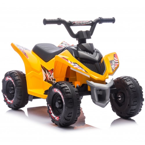 Мотор на акумулатор - THUNDER Kids ATV yellow