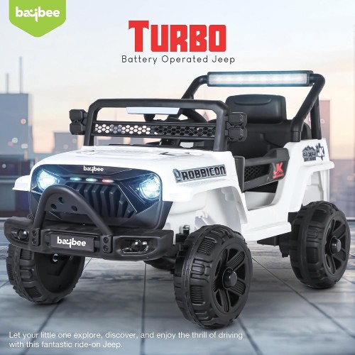 Автомобил на акумулатор - RUBICON white