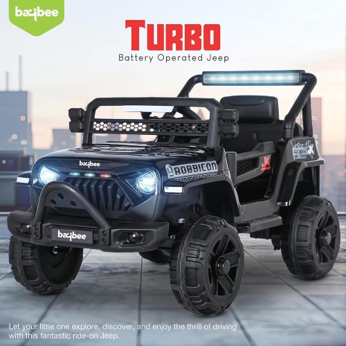 Автомобил на акумулатор - RUBICON black