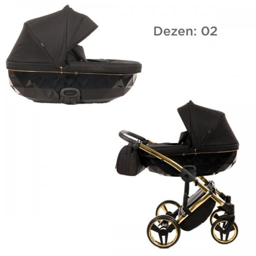 Количка за близнаци Junama Diamond s-line Duo Slim сет (6 in 1)