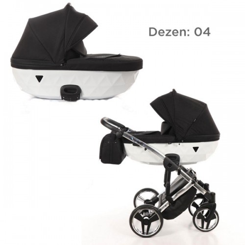 Количка за близнаци Junama Diamond s-line Duo Slim сет (6 in 1)