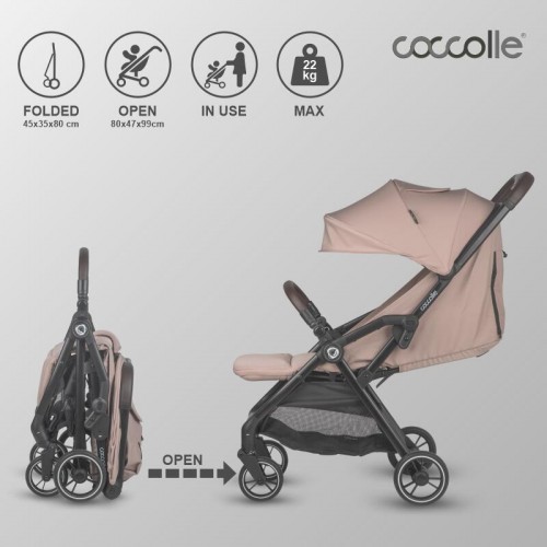 Coccolle количка - ARELLA sand beige