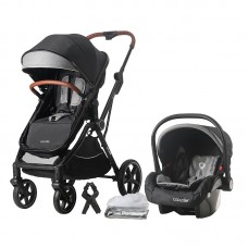 Coccolle количка AMANI (3 in 1) diamond black