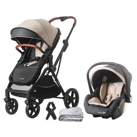 Coccolle количка AMANI (3 in 1) sand beige