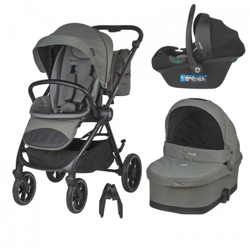Coccolle количка SERRY Travel Sistem 3 in 1 moss green
