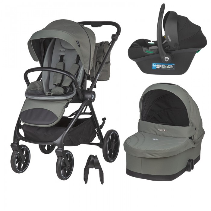 Coccolle количка SERRY Travel Sistem 3 in 1 moss green