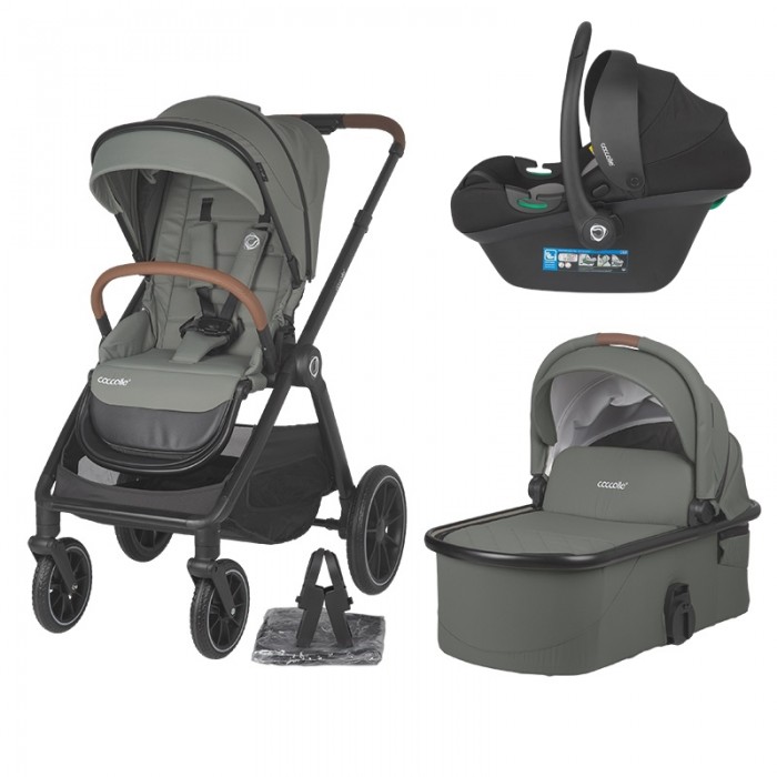 Coccolle количка ASPEN Travel Sistem 3 in 1 moss green