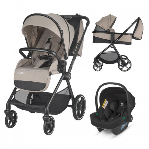 Coccolle количка LISSIA Travel Sistem 3 in 1 butternut beige