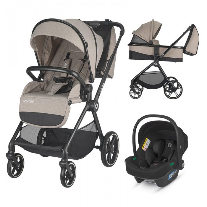 Coccolle количка LISSIA Travel Sistem 3 in 1 butternut beige