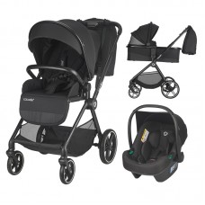 Coccolle количка LISSIA Travel Sistem 3 in 1 anthracite