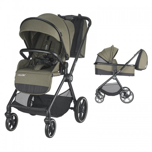 Coccolle количка LISSIA Travel Sistem 2 in 1 moss green