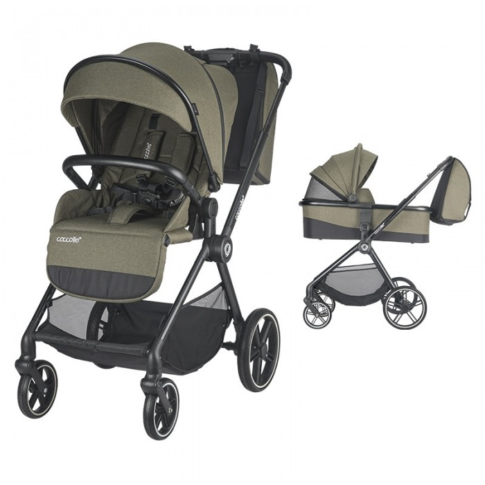 Coccolle количка LISSIA Travel Sistem 2 in 1 moss green