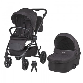 Coccolle количка SERRY Travel Sistem 2 in 1 jet black