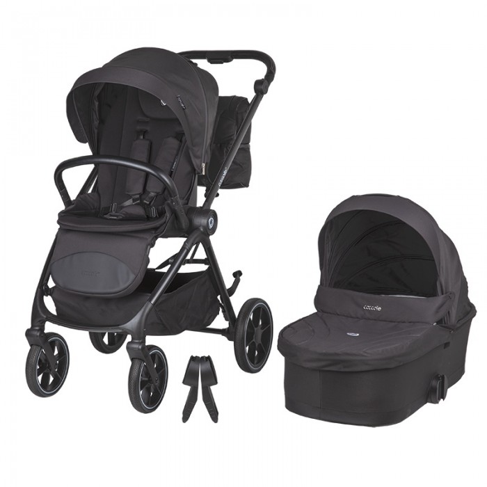 Coccolle количка SERRY Travel Sistem 2 in 1 jet black