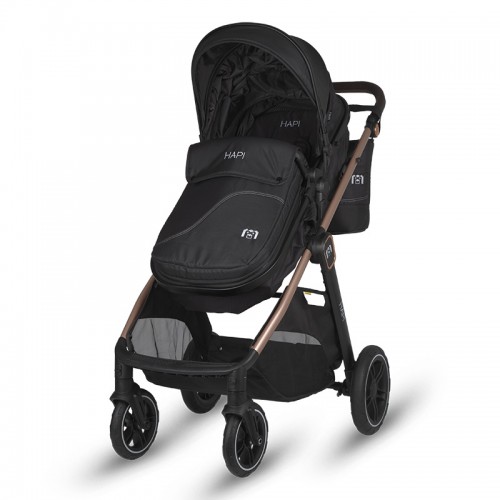 HAPI количка SOLEY (3 in 1) jet black