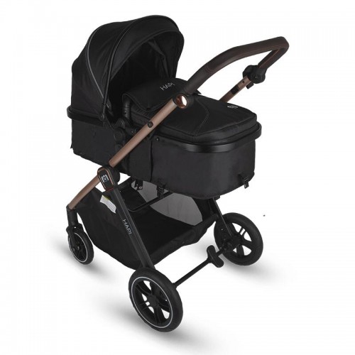 HAPI количка SOLEY (3 in 1) jet black