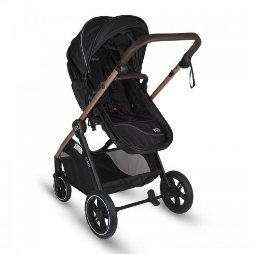 HAPI количка SOLEY (3 in 1) jet black