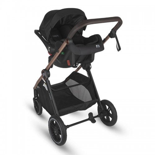 HAPI количка SOLEY (3 in 1) jet black