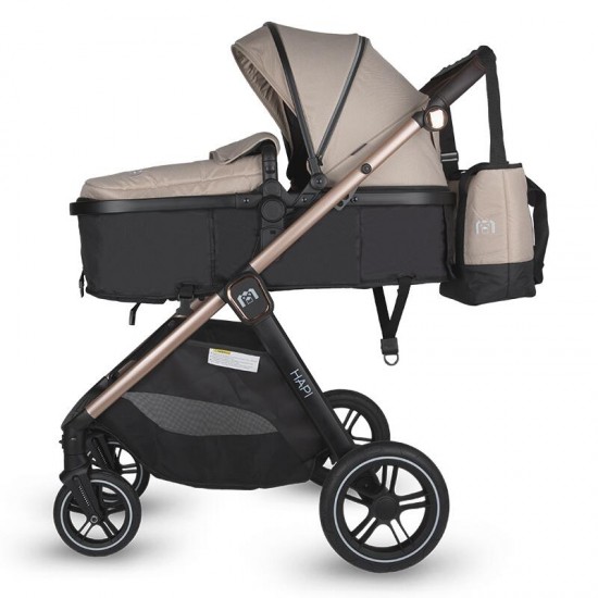 HAPI количка SOLEY (3 in 1) simply taupe