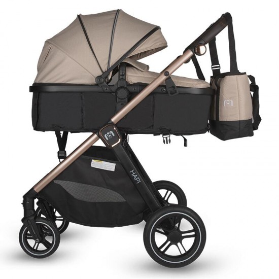 HAPI количка SOLEY (3 in 1) simply taupe