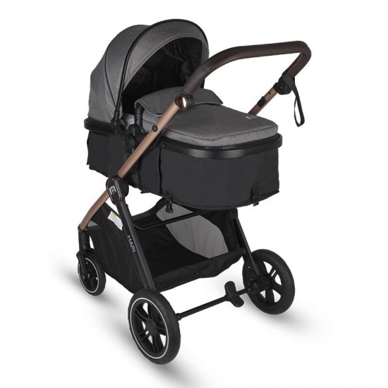 HAPI количка SOLEY (3 in 1) smoked grey