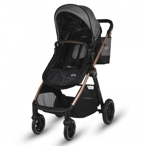 HAPI количка SOLEY (3 in 1) smoked grey