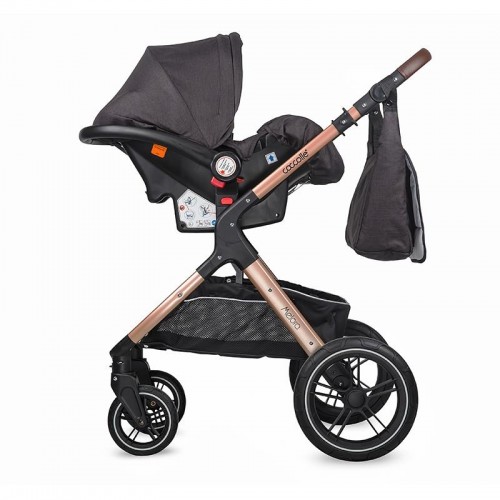 Coccolle количка MELORA (3 in 1) diamond black