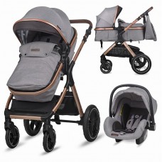 Coccolle количка MELORA (3 in 1) moonlit grey