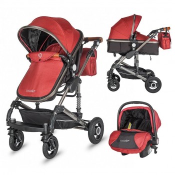 Coccolle количка SIYANA (3 in 1) dahila red