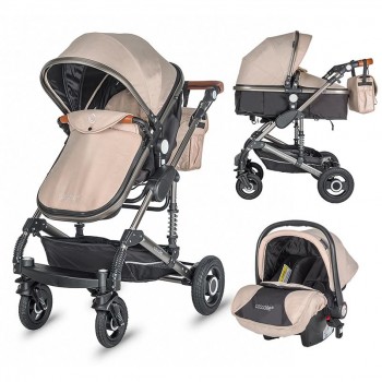 Coccolle количка SIYANA (3 in 1) safari beige