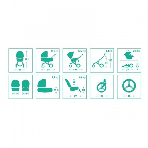 Bebetto Flavio Pro (2 in 1)