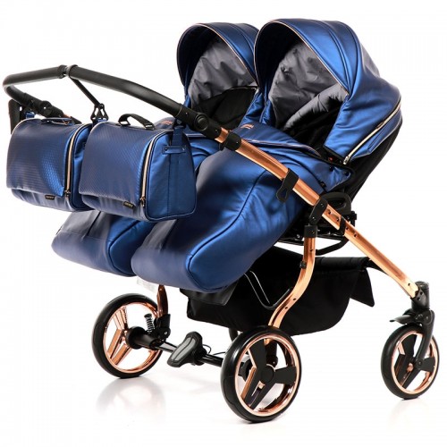 Junama Fluo line Duo количка за близнаци (4 in 1)