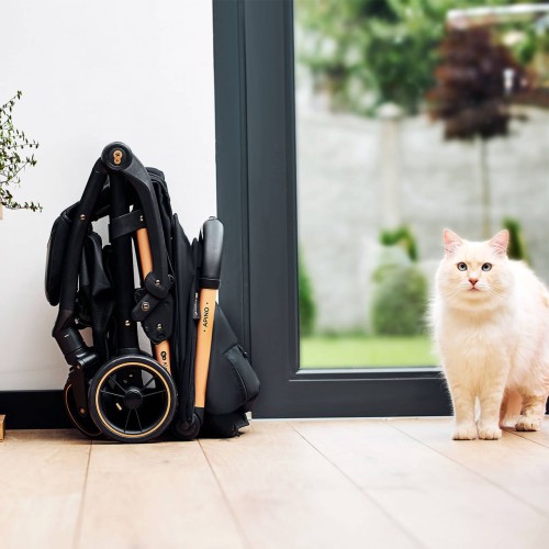 Kiderkraft количка - APINO raven black