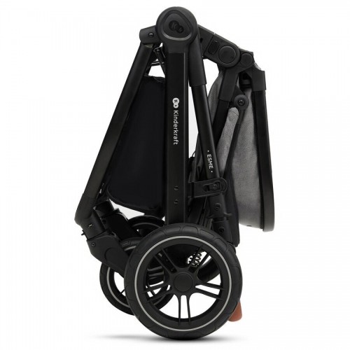 Kinderkraft ESME количка за бебе сет 3 во 1 moonlight grey