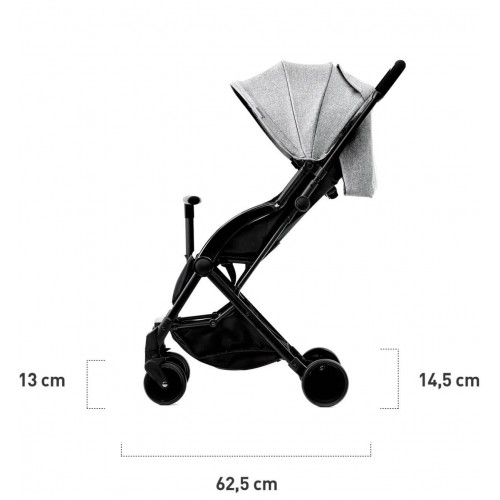 Kinderkraft LITE UP количка за бебе grey